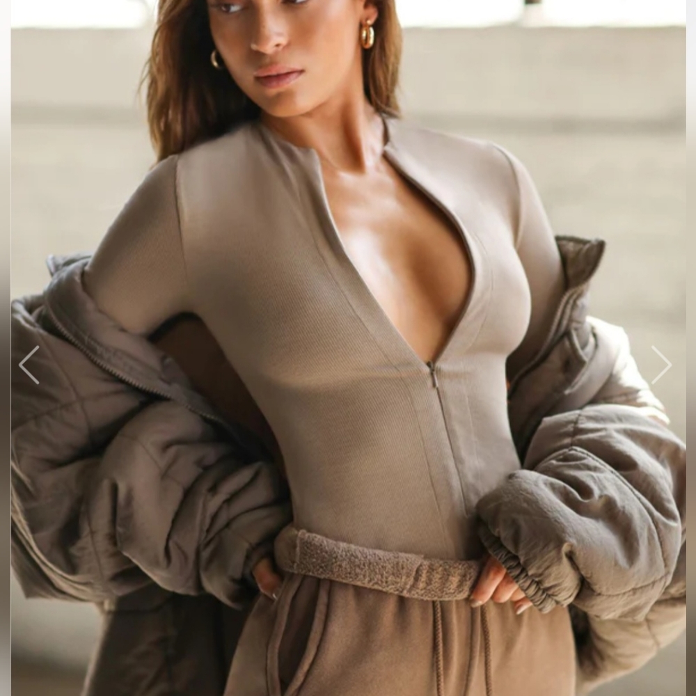 Joah Brown Invisible Zip Long Sleeve M/L